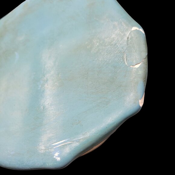 Hard to Find Twin Winton Cookie Jar Policeman Bear Collectors Series Blue Cream - Picture 9 of 11